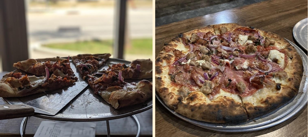 V Pizza + Flask & Cannon Menu